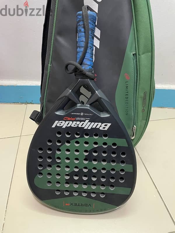 PADEL BAG BULLPADEL 2022 Racket+Balls+Cap+Ristband 6