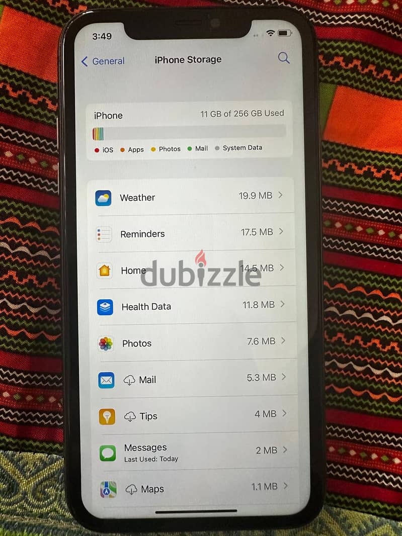 ايفون 11 بحالة جيدة جدا - مغير باغة 1