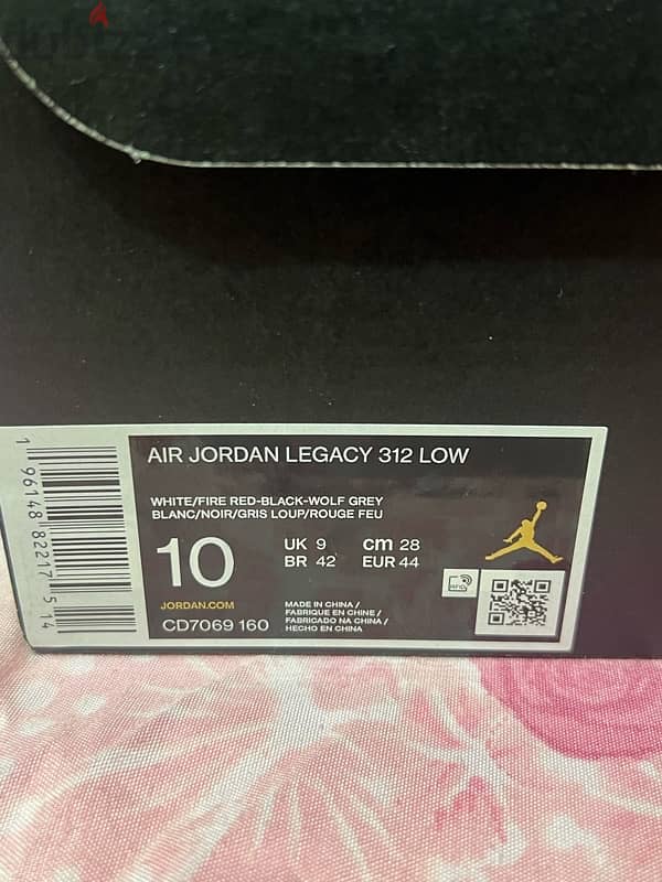 Nike Air jordan legacy 312 low original 5