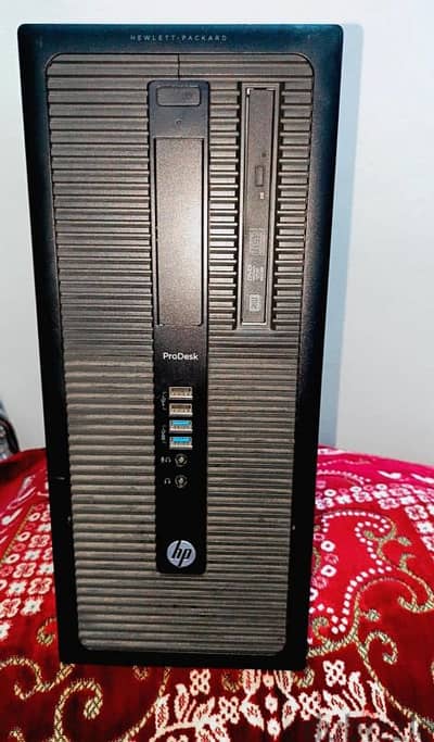 كيسة hp 600g1 corei5 4th 8 ram