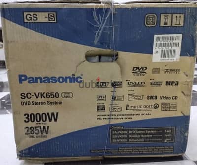 Panasonic  SC-VK650 DVD Stereo System