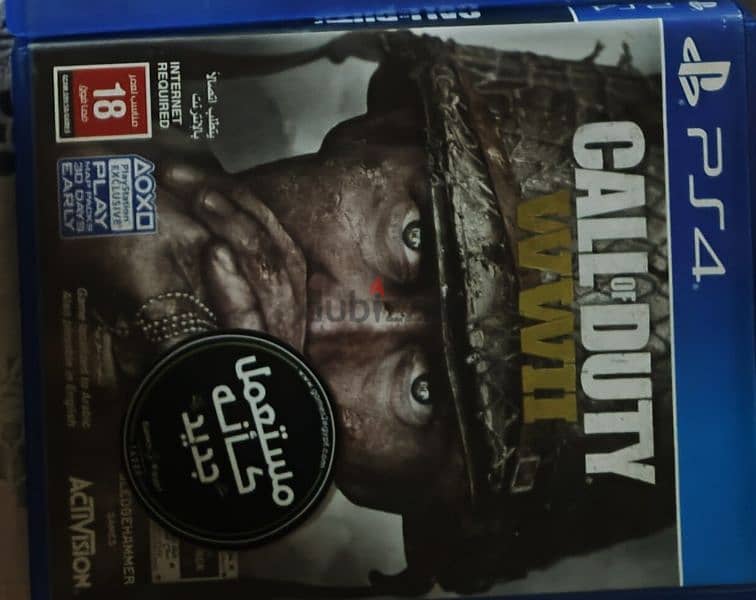 CD call of duty wwii  عربي انجليزي 0