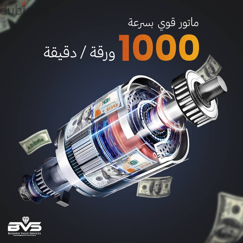 Safe Scan 900 أفضل ماكينة عد و كشف تزوير بمصر Billcounter و أفضل سعر 4