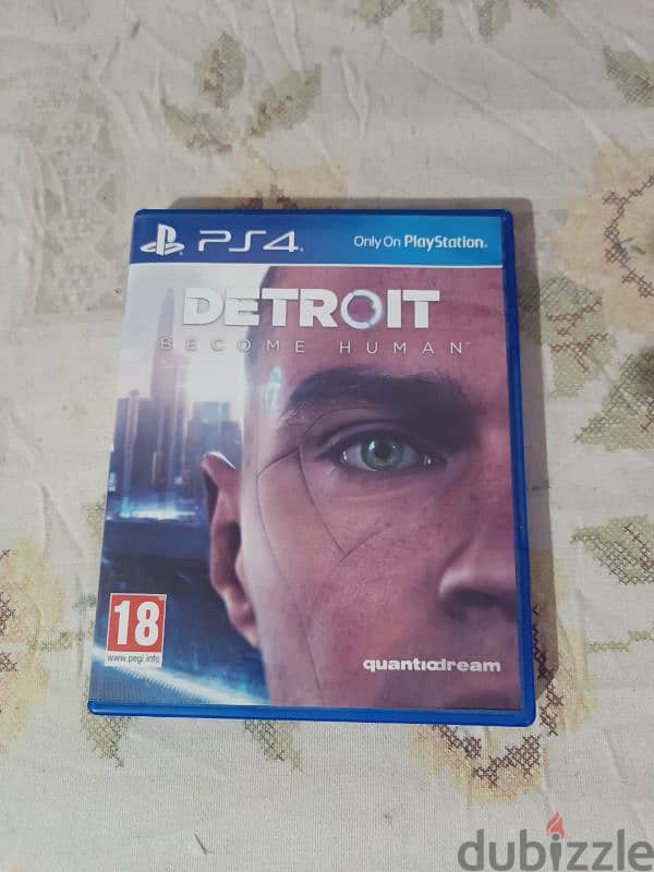 لعبة Detroit become a human بلايستيشن 4- used like new 0