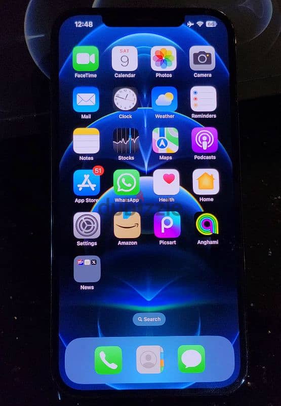 iphone 12 pro max 256 giga / ايفون ١٢ بروماكس ٢٥٦ جيجا 4