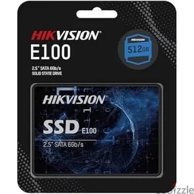 Hikvision E100 SSD 512GB جديد