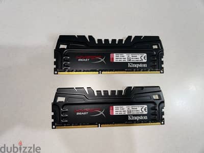 HyperX Beast 16 2 x 8GB  DDR3