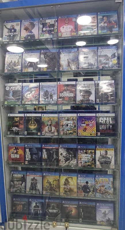 ps4 , ps5 games cd  ألعاب بلايستيشن مستعمله 0