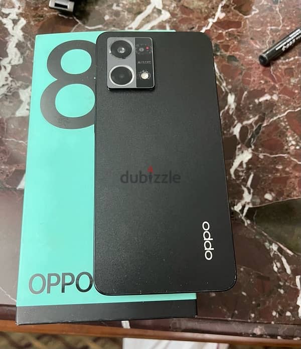 Oppo Reno 8 4g  مفيهوش خربوش كسر كسر زيرو 1