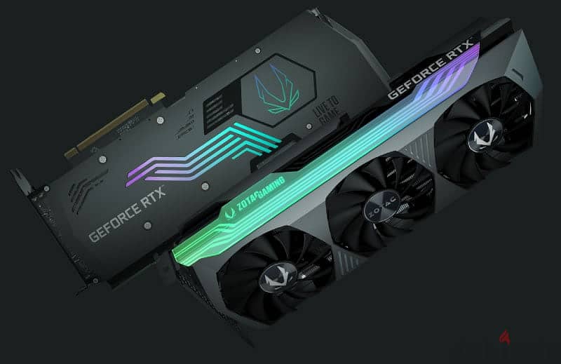 كارت شاشة ZOTAC GAMING GeForce RTX 3080 AMP HOLOBLACK جديد 4