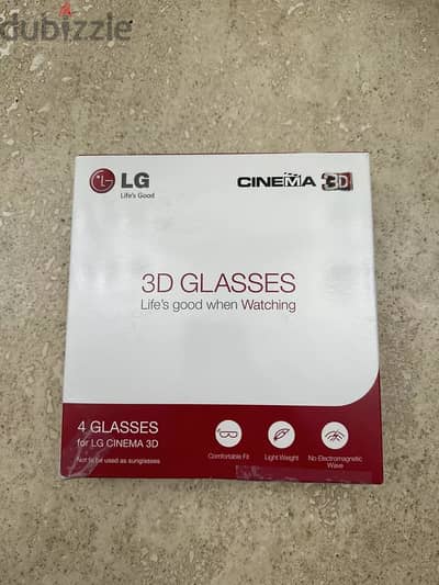 نظارات LG 3d