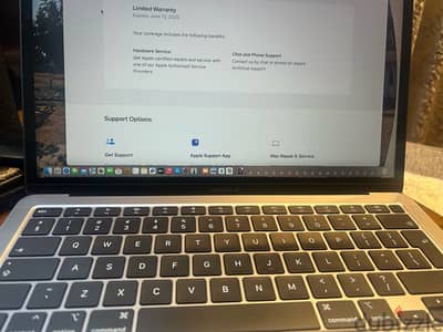 MacBook air M1 (100%  battery) + apple warranty