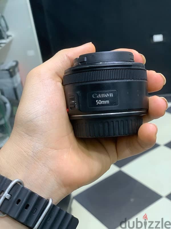 lens 50stm  بحالة الزيرو 4