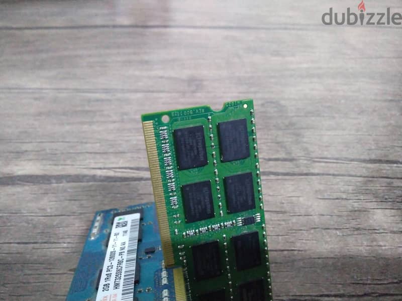 رامات لابتوب 2×2جيجا ddr3 رام 2جيجا من hynixبتقنية الeco energy 7