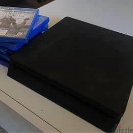 بلايستيشن ٤ سليم ٥٠٠ جيجا + 6 ألعاب جديدة | PlayStation 4 Slim 500GB 5