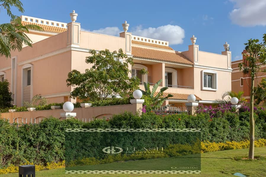 villa 431 meter for sale Cleopatra Palace Compound Ready to deliver located Directly on Cairo-Suez Road in front of Madinaty gate 2 0