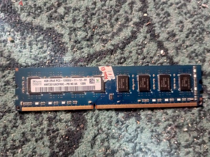 رام 4 جيجا مستعمل DDR3 0