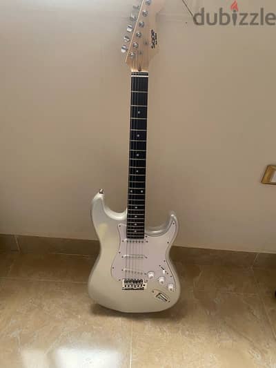 Sqoe stratocaster electric guitar