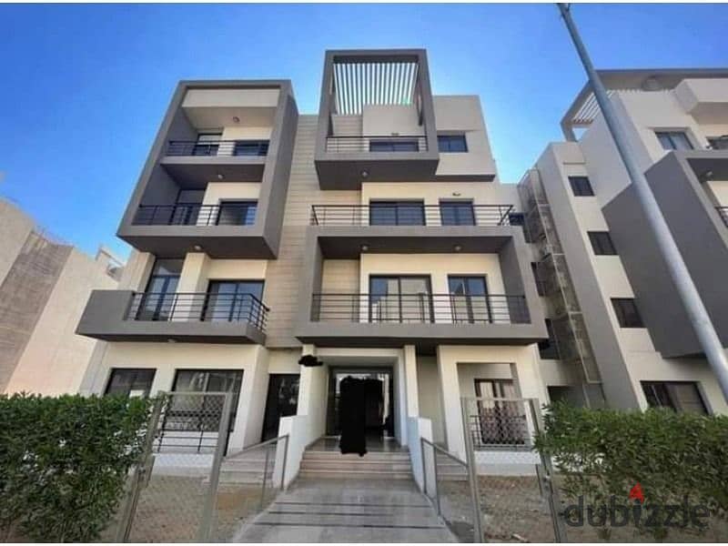 استوديو بجاردن للبيع 115 متر متشطب تشطيب كامل بفيو لاند سكيب في فيفث سكوير المراسم Fifth square Al marasem 0