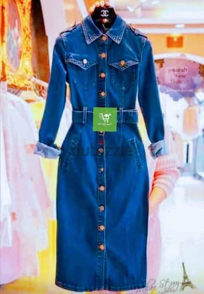 Denim dress