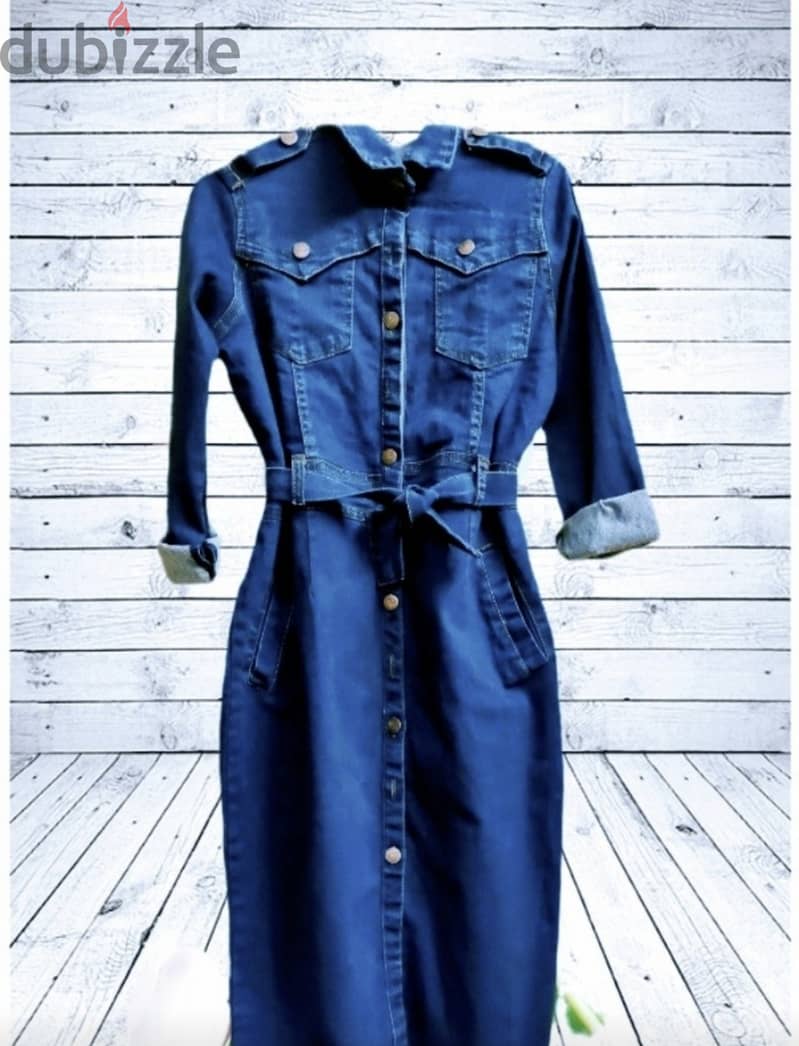 Denim dress 3