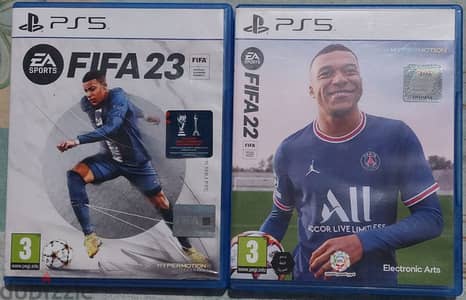 Fifa 23 used + Fifa 22 used