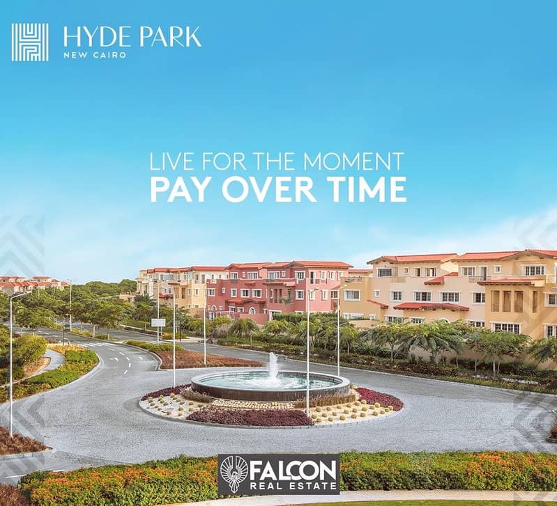 Owning opportunity in the new lounge in Hyde Park, fully finished apartments at the lowest prices, with a 5% down payment and installments over 8 year 0