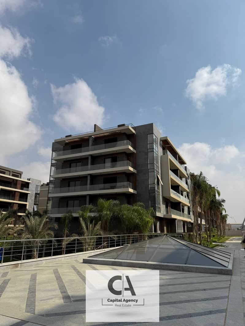 Apartment for sale in Fifth Settlement in El Patio Oro Compound - La Vista without %0 down payment | In installments over the longest payment period 0