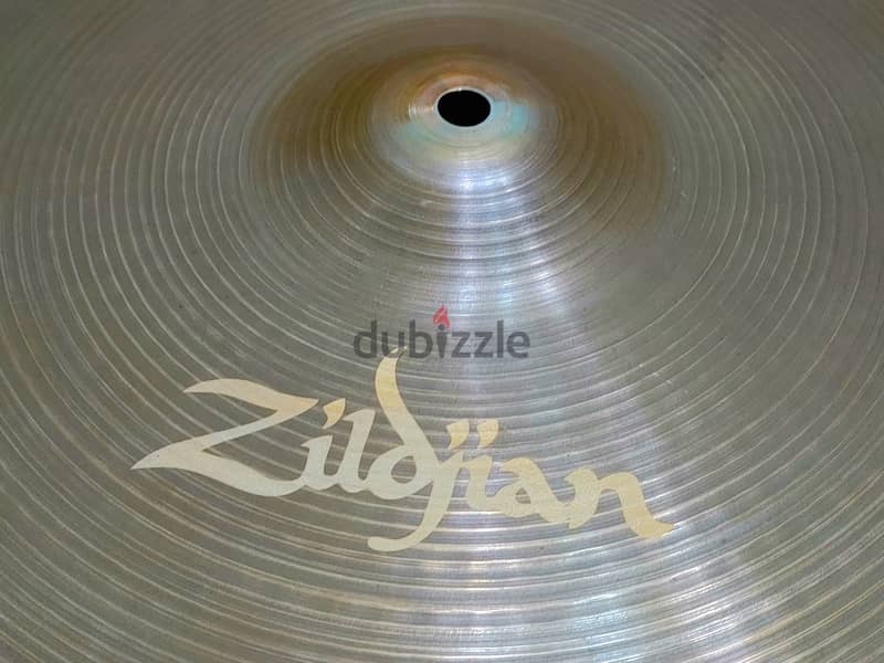 Zildjian A Custom hihat 15inch USA cymbal drums هايهات نحاس درامز 0