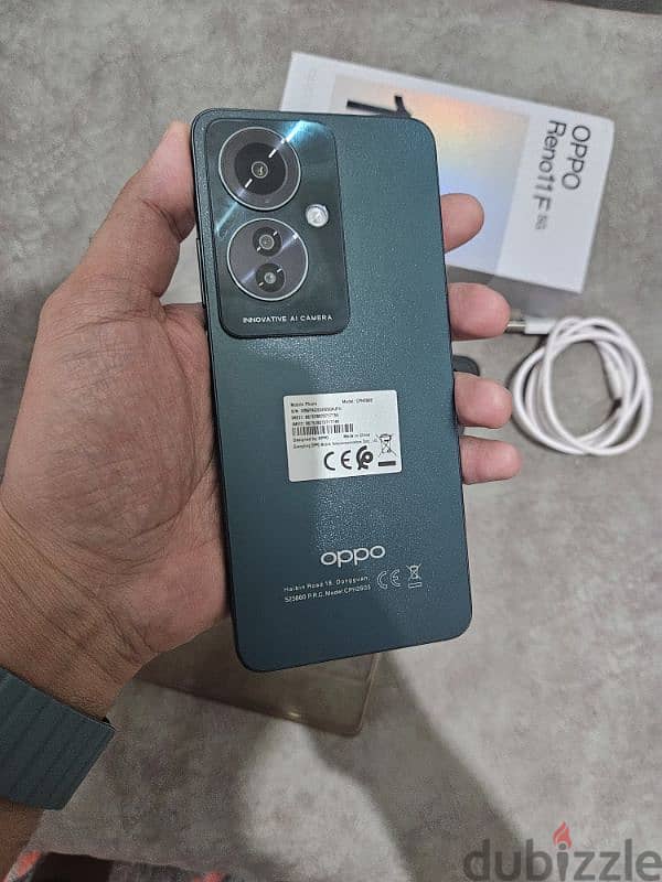 oppo reno 11f ضمان محلي 1