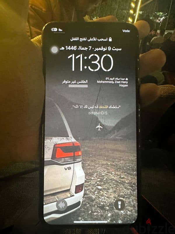 iphone X max مستعمل مساحه 256 4