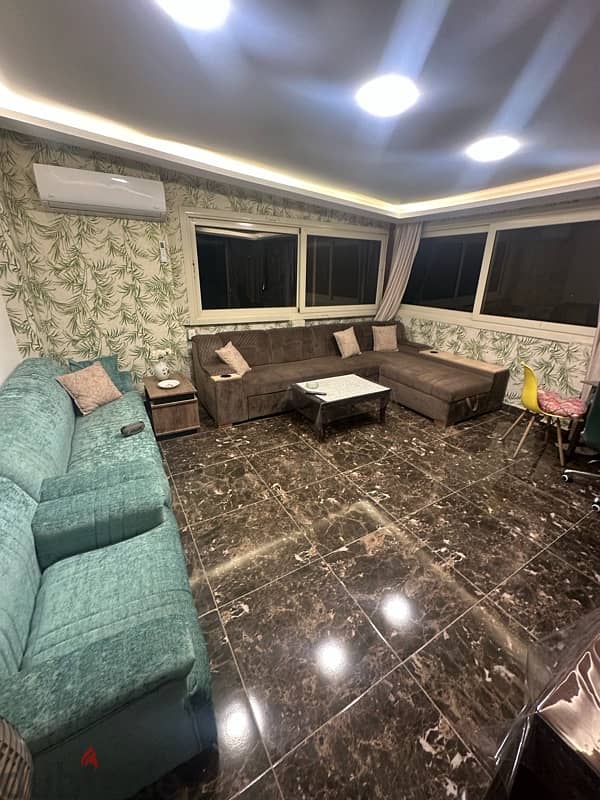 دوبلكس ستديو روف مفروش للايجار سرايات المعادى Furnished studio roof 0