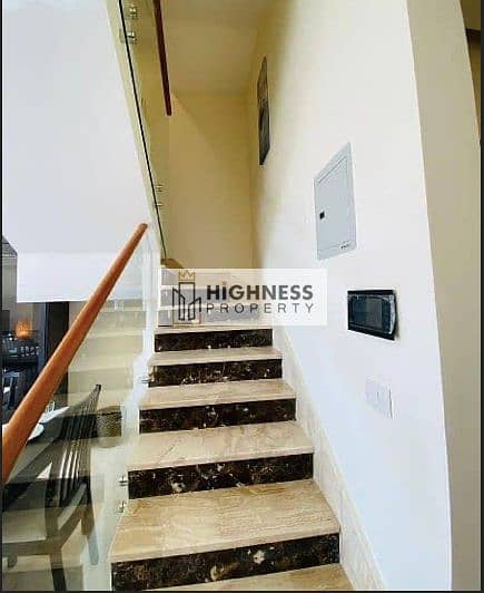 Duplex for sale, 171 m, fully finished, minutes from Madinaty and Rehab, in the heart of Mostakbal City, in Monte Napoleon Compound 0