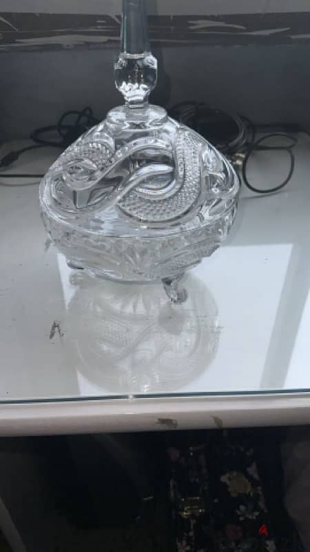 2 Crystal Bohme Vases from Sheffield 1