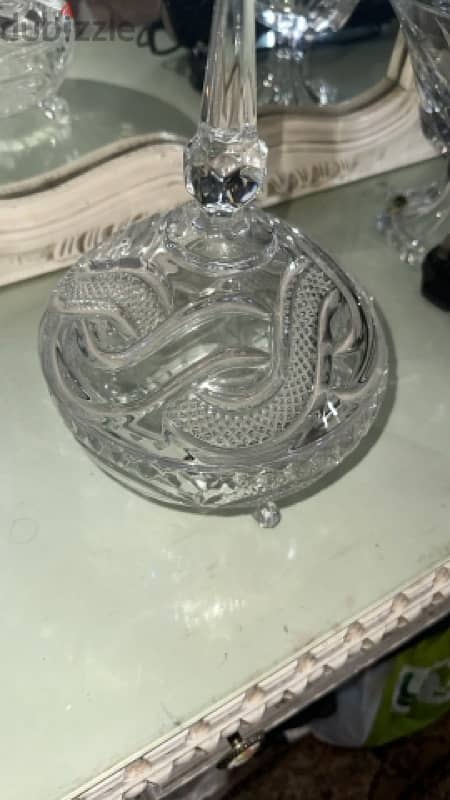 2 Crystal Bohme Vases from Sheffield 2