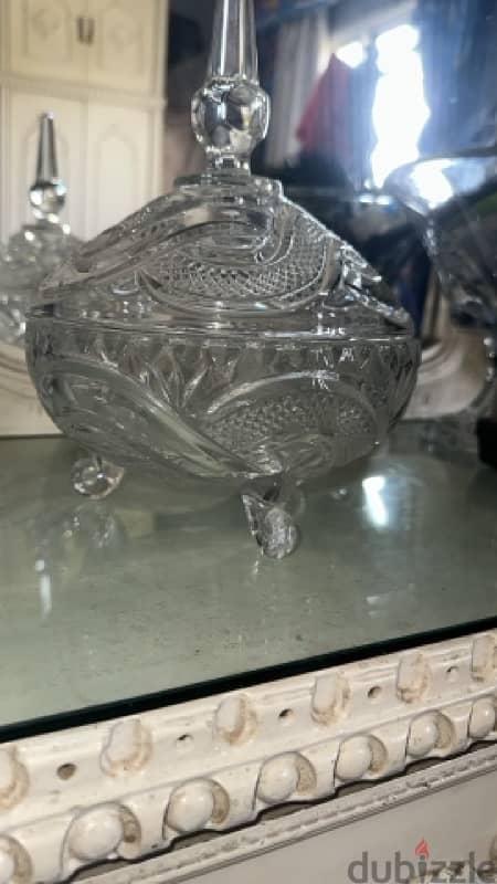 2 Crystal Bohme Vases from Sheffield 3