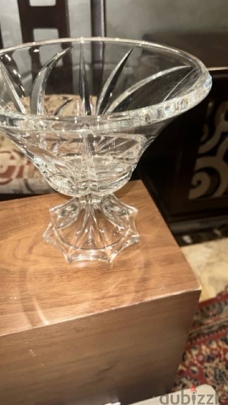 2 Crystal Bohme Vases from Sheffield 5