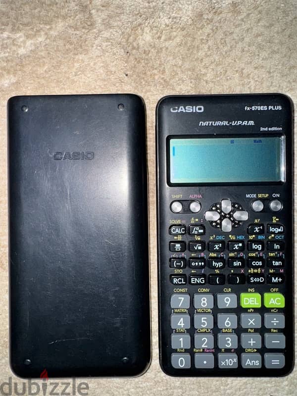 Calculator Casio fx-570ES PLUS 2nd edition without solar energy 0