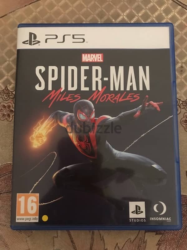 PS5 Spider-Man Miles Morales CD 1