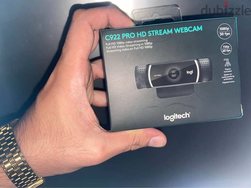 Logitech C922 Pro Stream Webcam 1