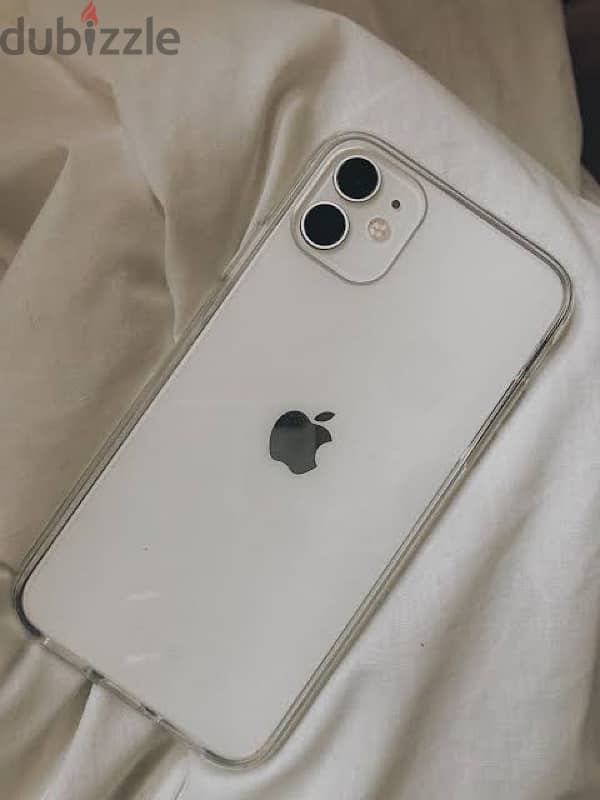 Iphone 11 , 256gb , 82% battery , white 0