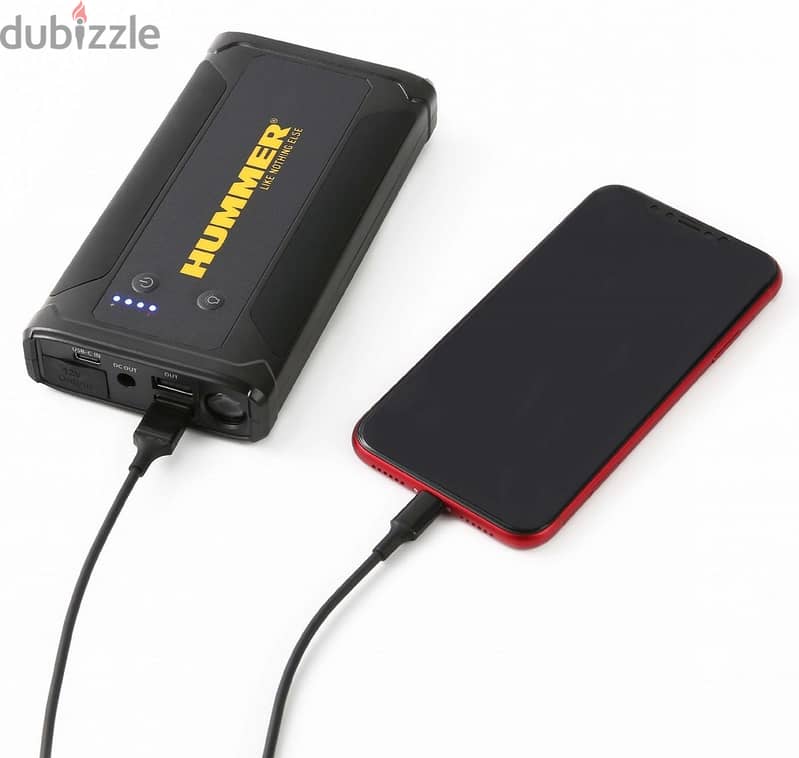 Hummer Car Battery Jump Starter & Power Bank 2