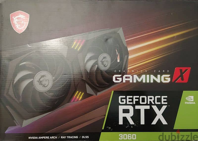 كارت شاشة Msi rtx 3060 gaming x 12gb 0