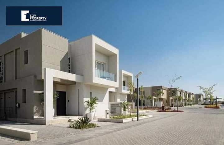 Standalone Villa For Sale With Lagoon View In the Most prime Compound in 6th October with Installments in Badya | Palm Hills 0