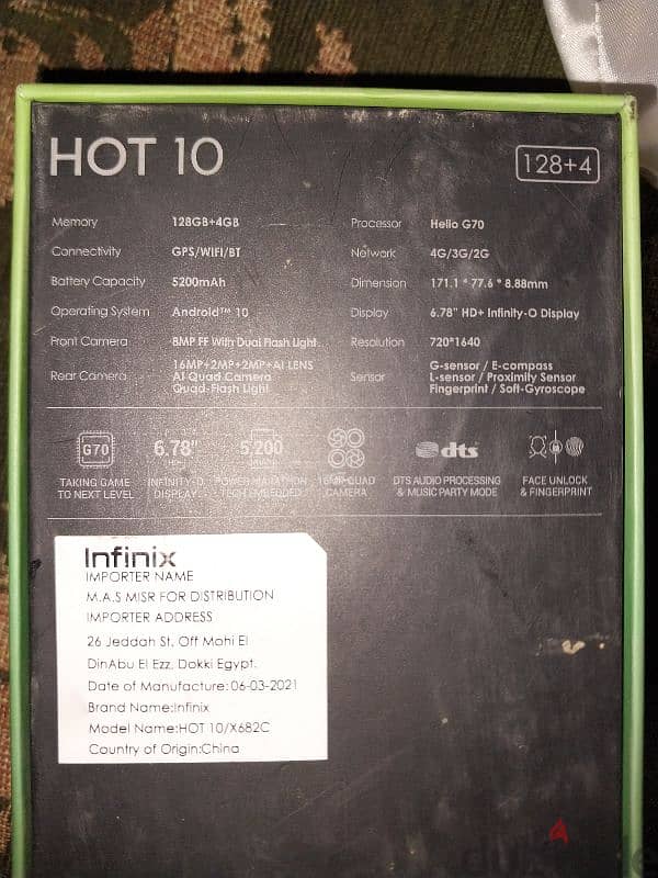 infinix hot 10 3