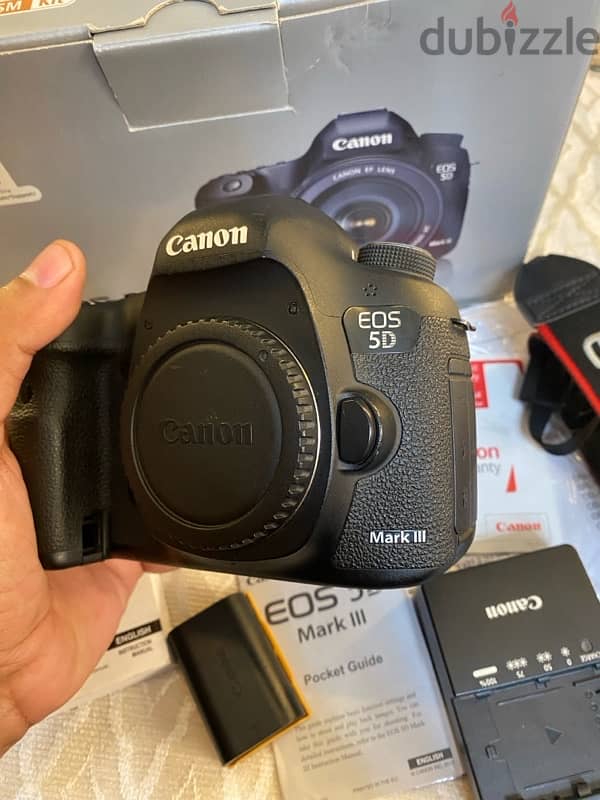 بودي كانون 5D mark iii جديده بكل مشتملاتها الاصليه 0