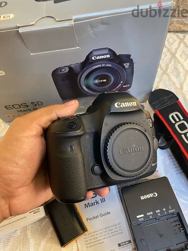 بودي كانون 5D mark iii جديده بكل مشتملاتها الاصليه 2