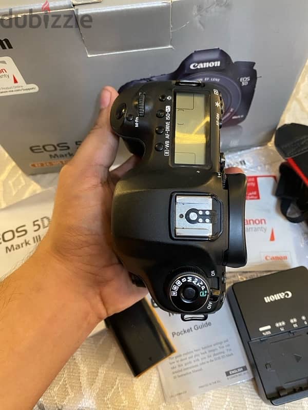 بودي كانون 5D mark iii جديده بكل مشتملاتها الاصليه 4