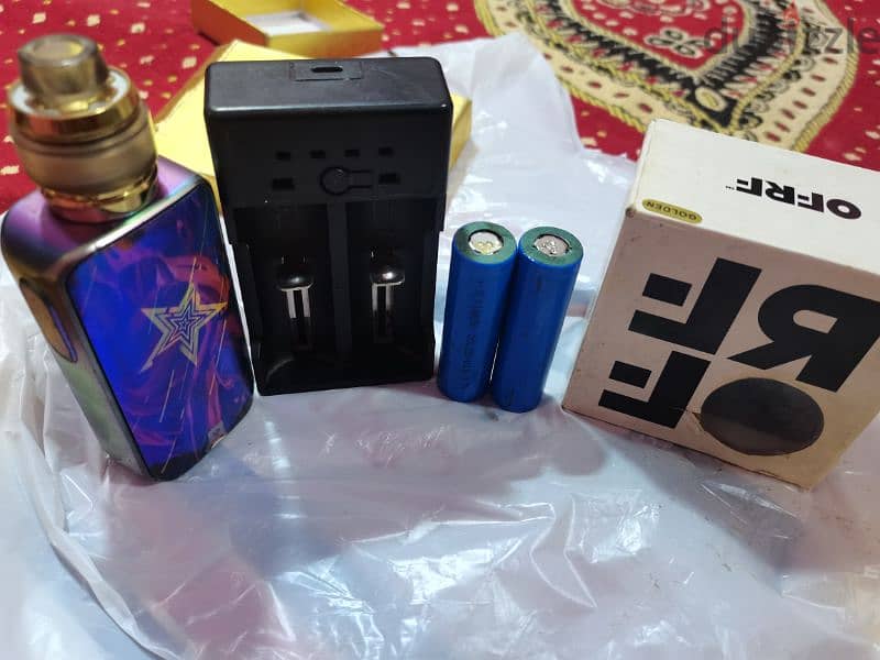 للبيع كيت كامل جاهز ع الشرب مود لوكس وتانكات ريبيلد جير vape Luxe 0