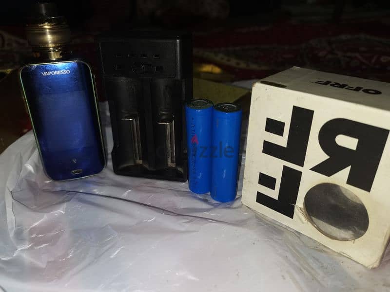 للبيع كيت كامل جاهز ع الشرب مود لوكس وتانكات ريبيلد جير vape Luxe 1